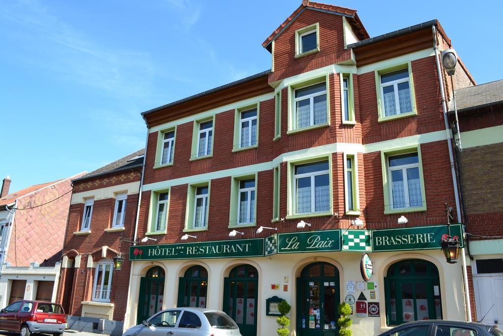 Hotel De La Paix Albert Exteriör bild