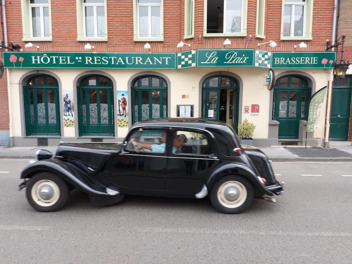 Hotel De La Paix Albert Exteriör bild